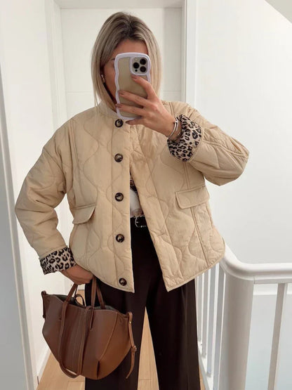 LEONNE | Casual Chic Damesjas Met Luxe Luipaard Print - Stijlvol & Modieus