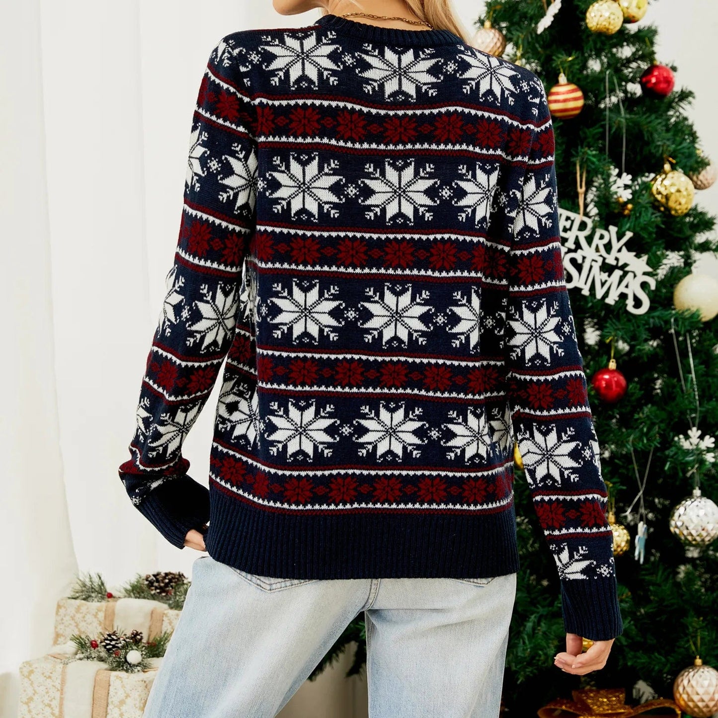 Kerst Crew Neck Trui | Warm, Zacht En Feestelijk Voor Winterdagen