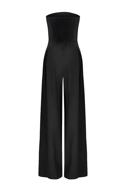 INARA | Wijde Pijpen Jumpsuit Dames - Stijlvol en Slankmakend
